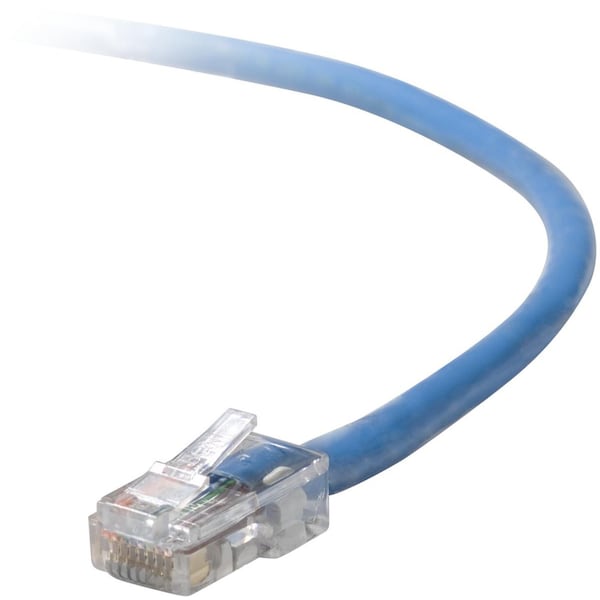 Belkin 5Ft Cat5E Patch Cable, Utp, Blue Pvc Jacket, 24Awg, T568B, 50 Micron, A3L791-05-BLU - main